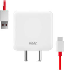 Original OnePlus Warp Charge 65W Power Adapter With Type-C to Type-C Cable