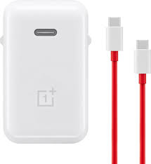 Original OnePlus Warp Charge 65W Power Adapter With Type-C to Type-C Cable